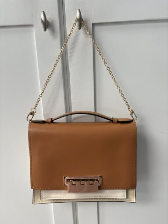 Zac Posen Handbags - Zac by Zac Posen leather color block bag
